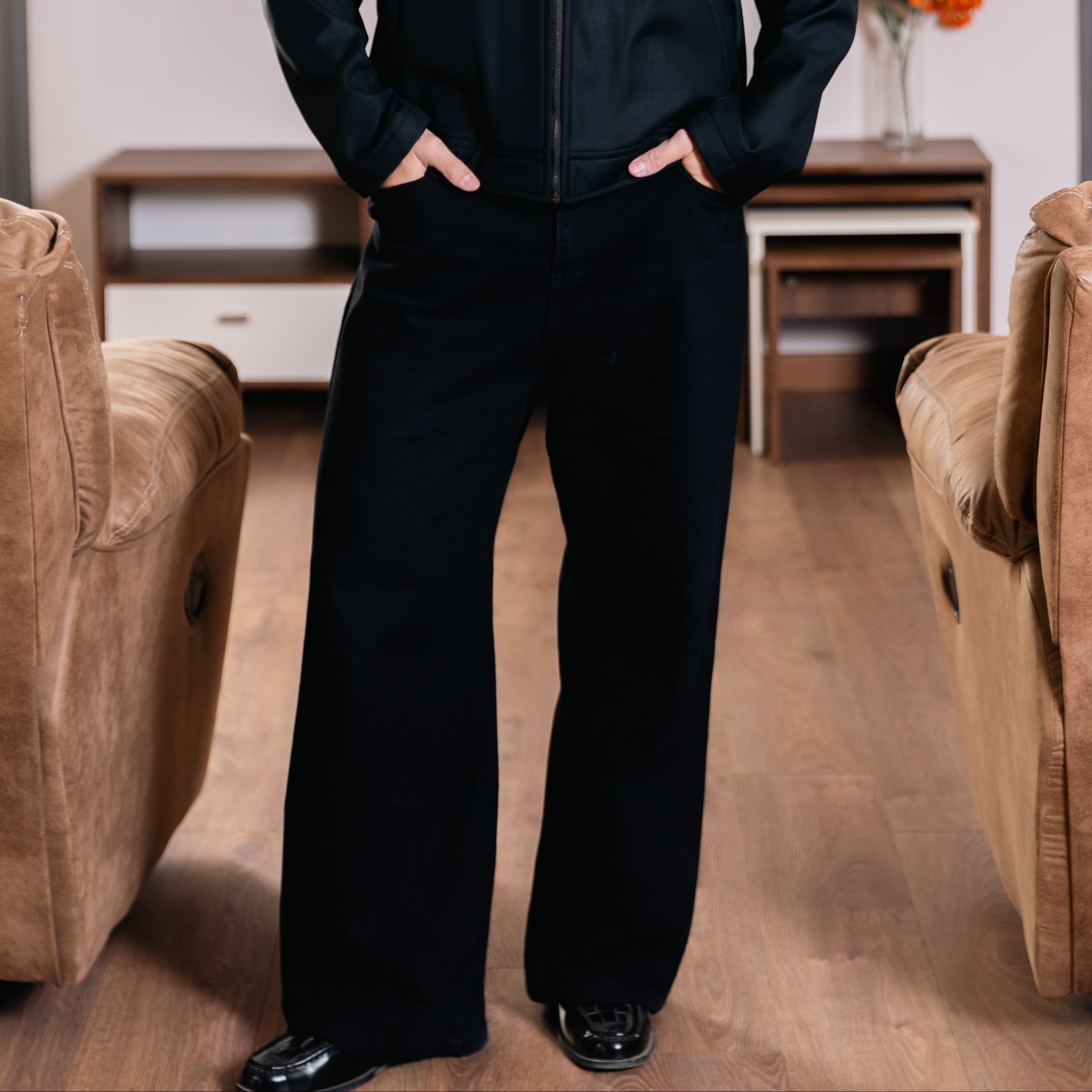 Formal pants in Black