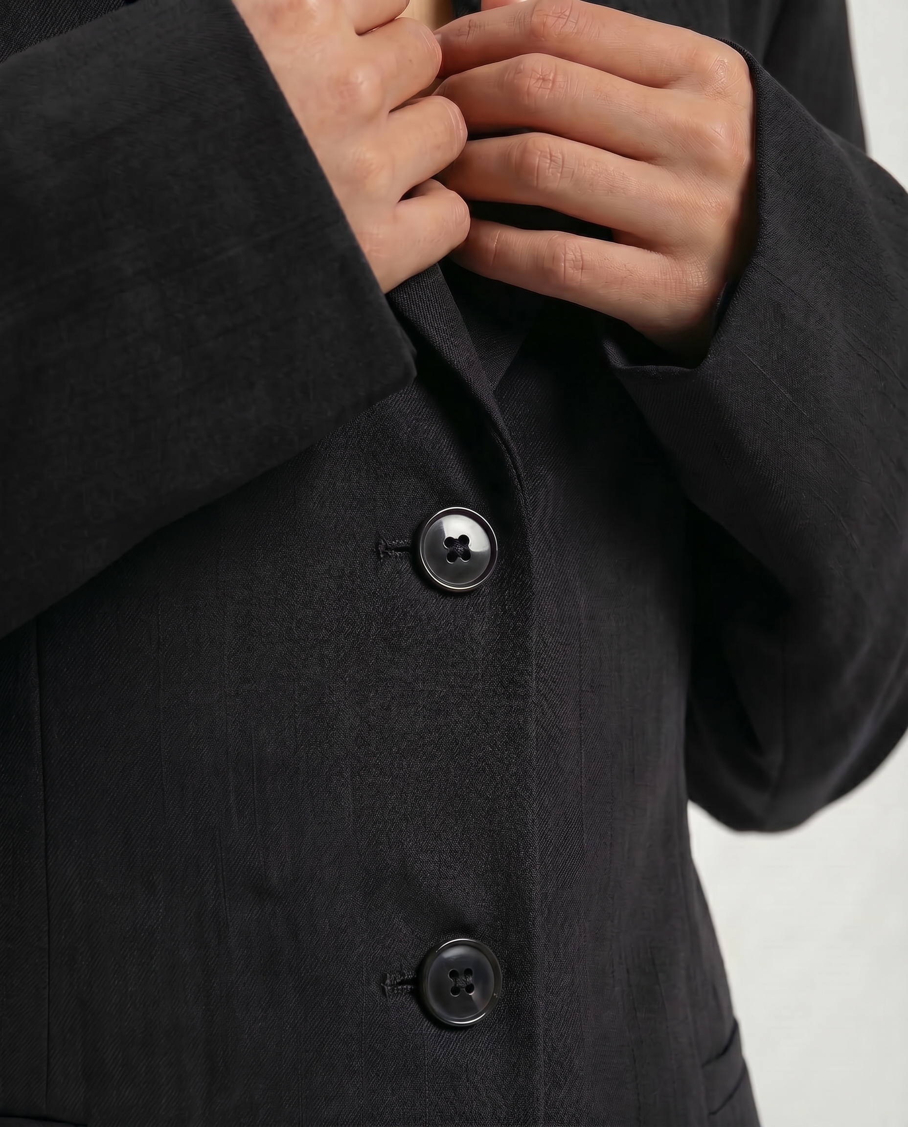 Black Contemporary Suit Set