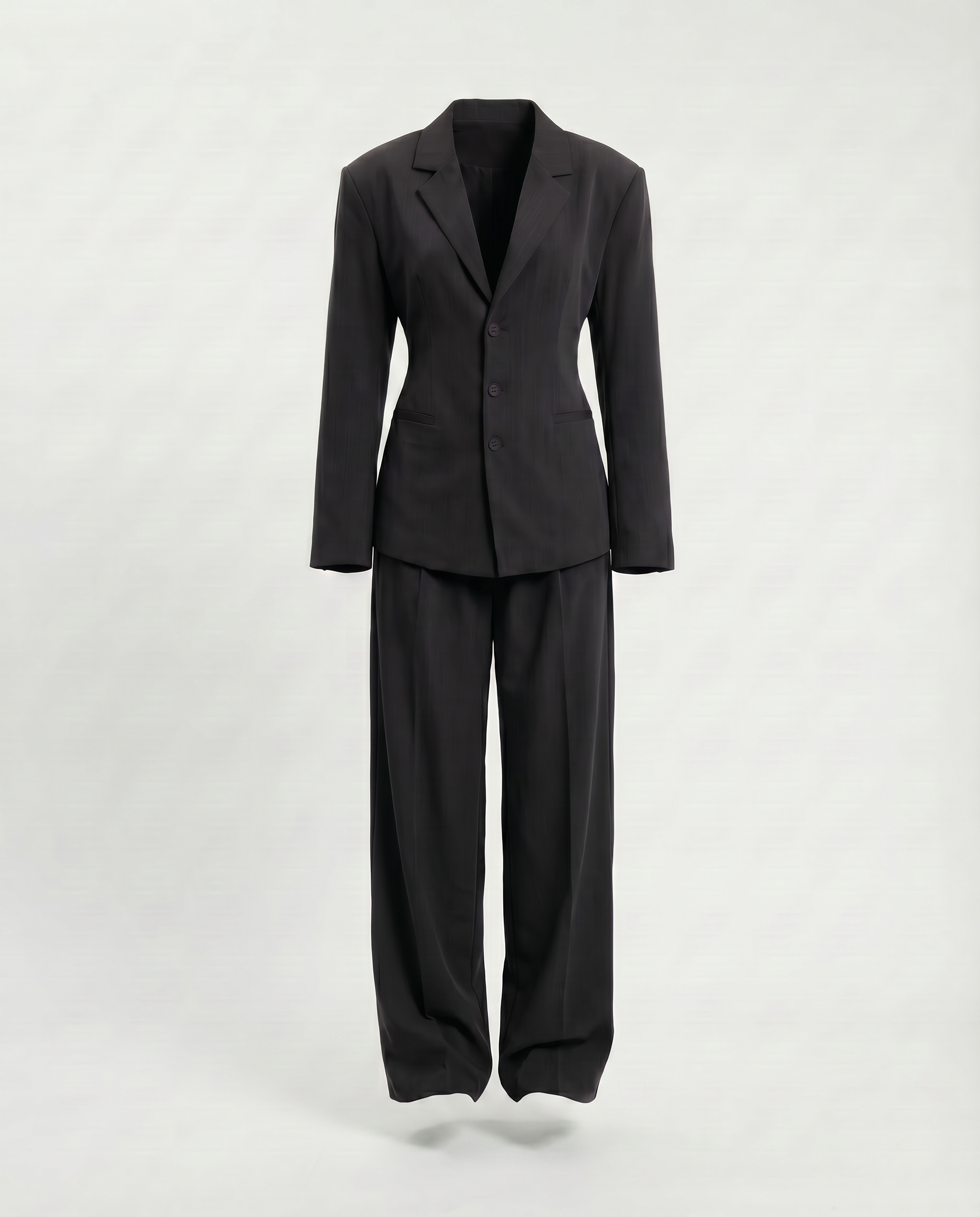 Black Contemporary Suit Set