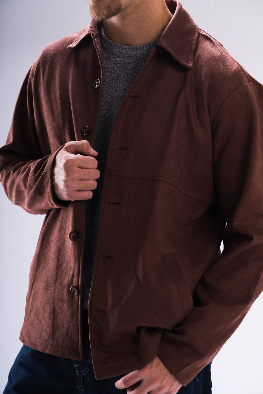 Lumier Suede in Brown