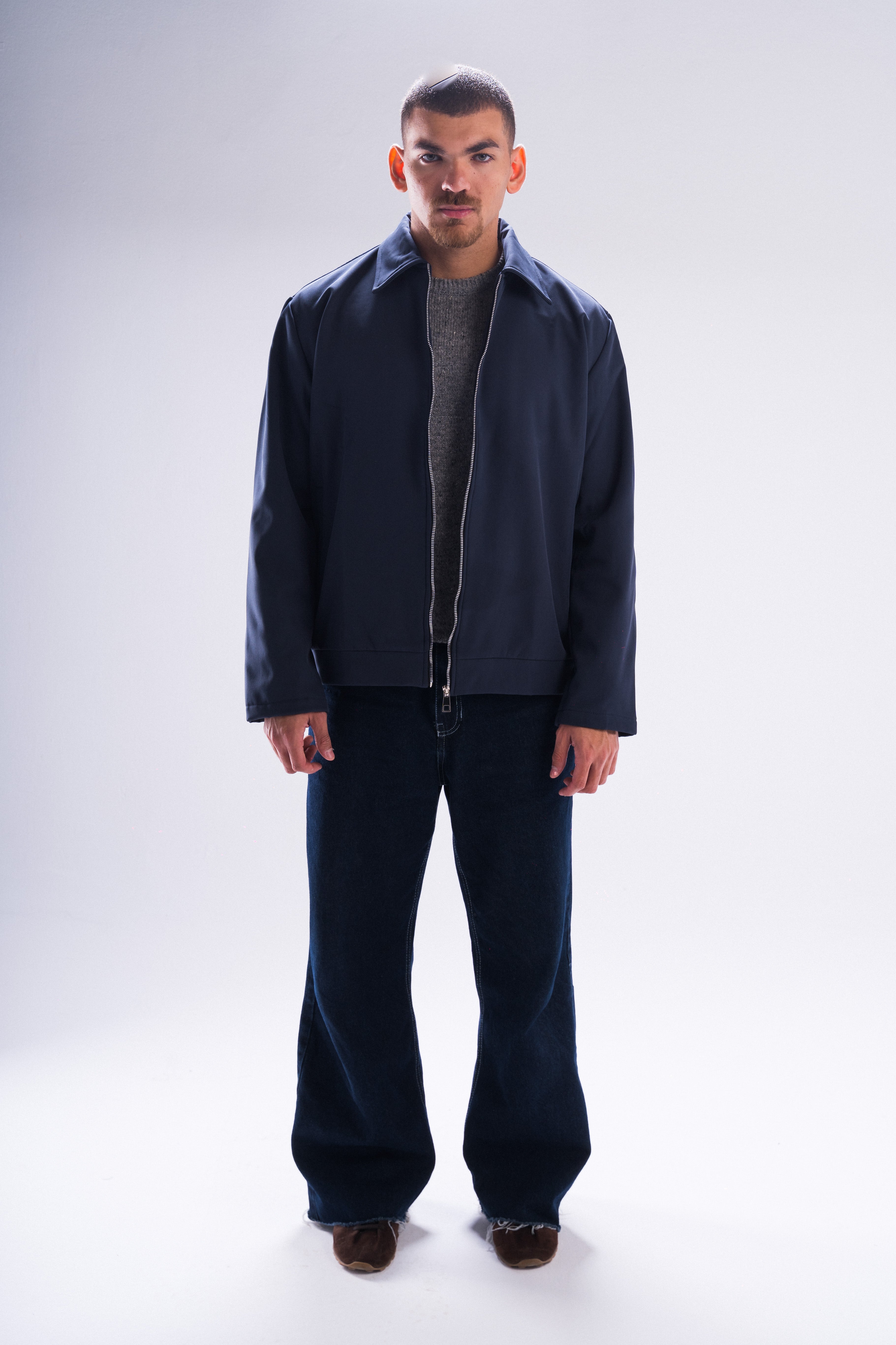 The Signature Jacket in Navy