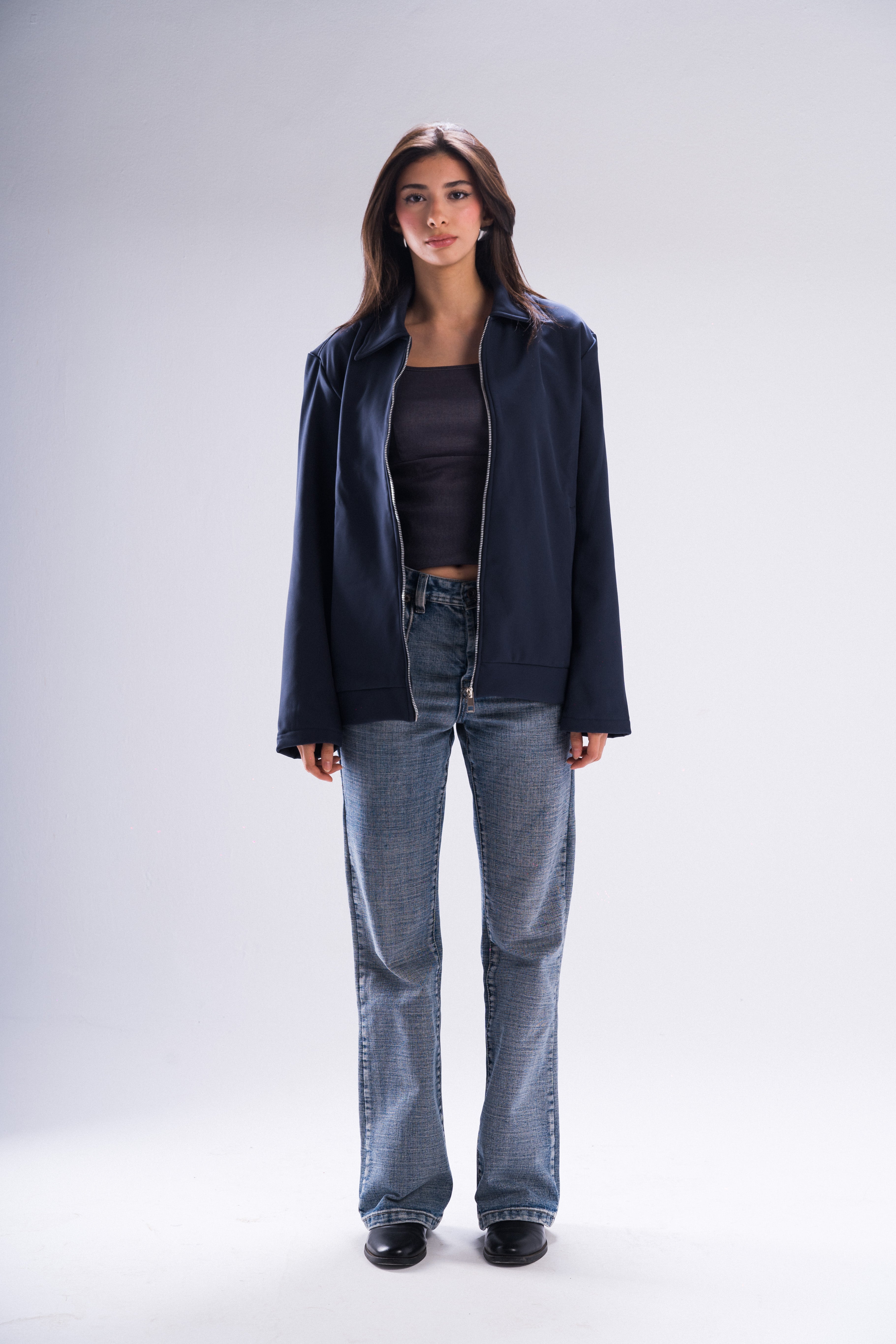 The Signature Jacket in Navy