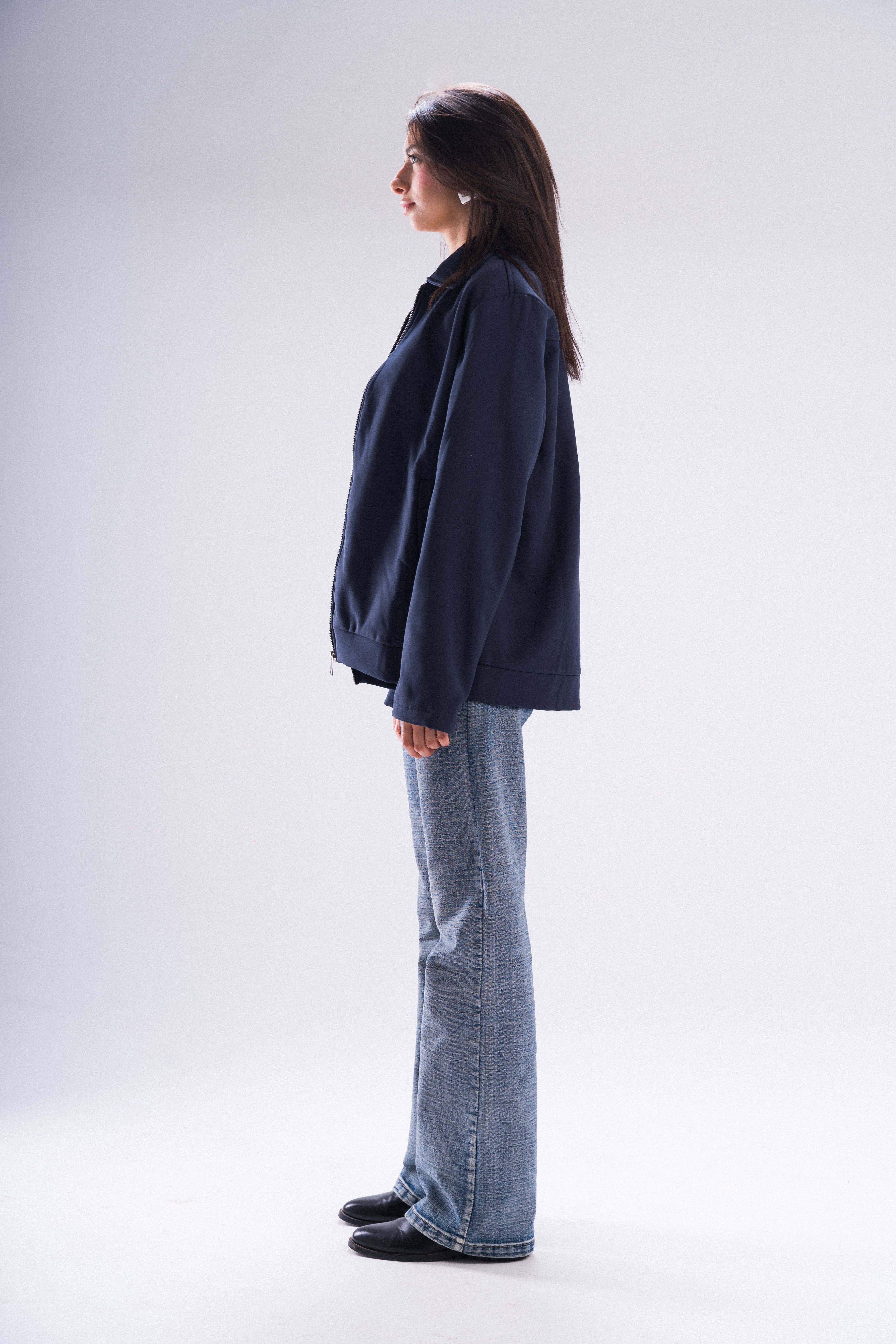 The Signature Jacket in Navy