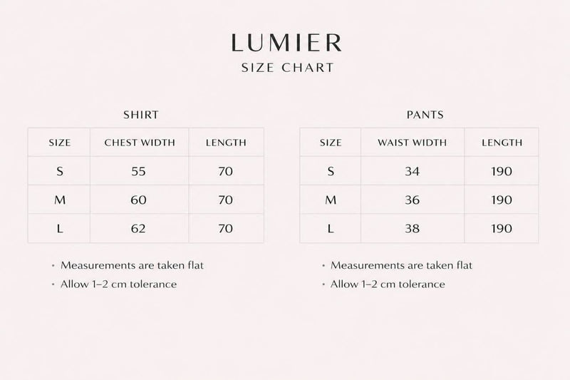 Size Guide